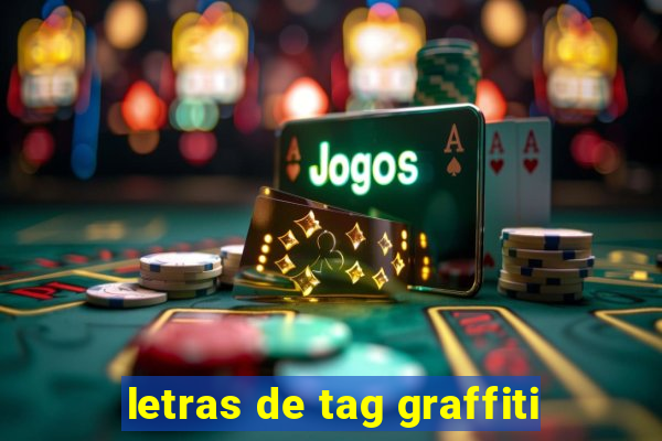 letras de tag graffiti